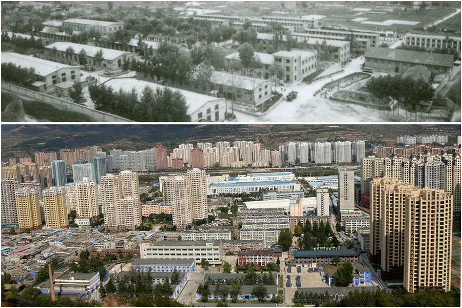 1.（建厂初期与当前厂区全貌对比）.png